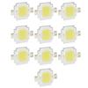 10PCS COB Light Source 10W  6500K Integrated LED Chip 12V 700mA for DIY Lamp Accessories Pure White Light