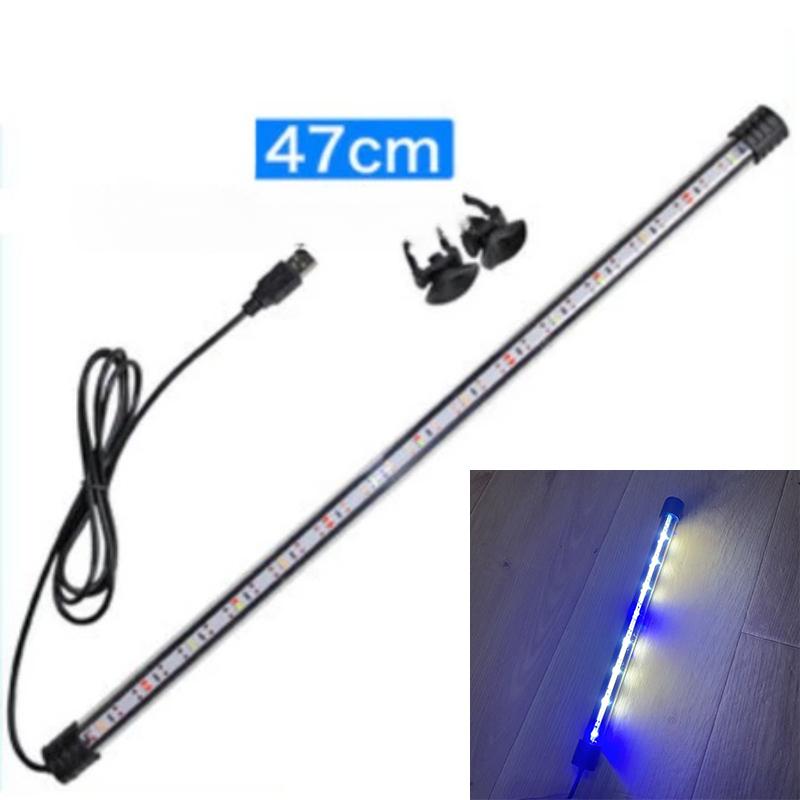 Aquarium Submersible LED Lighting USB Waterproof Mood Lamp for Fish Tank Home Decor Underwater Ambience
