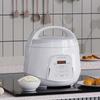 Kitchencook - Cuiseur à Riz 2.2l - Panier Vapeur Intégré - 400w - 4 Menus De Cuisson Automatique - Départ Différé - Blanc