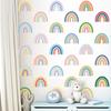 Сделай сам Радужные Мультяшные Мечтательные Наклейки на Стену для Украшения Детской Комнаты, Детской, Детского Сада, Спальни, Гардероба, Декоративные Наклейки