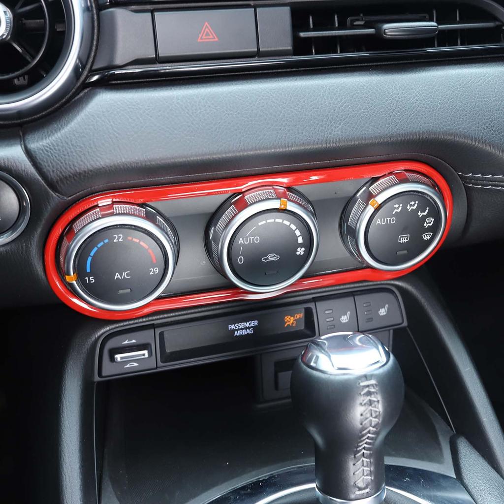 Hcilloend Новая серия Mazda Roadster RF ND Применимо к Рамке переключателя кондиционера Панель управления кондиционером Ручка кондиционера Коробка Air
