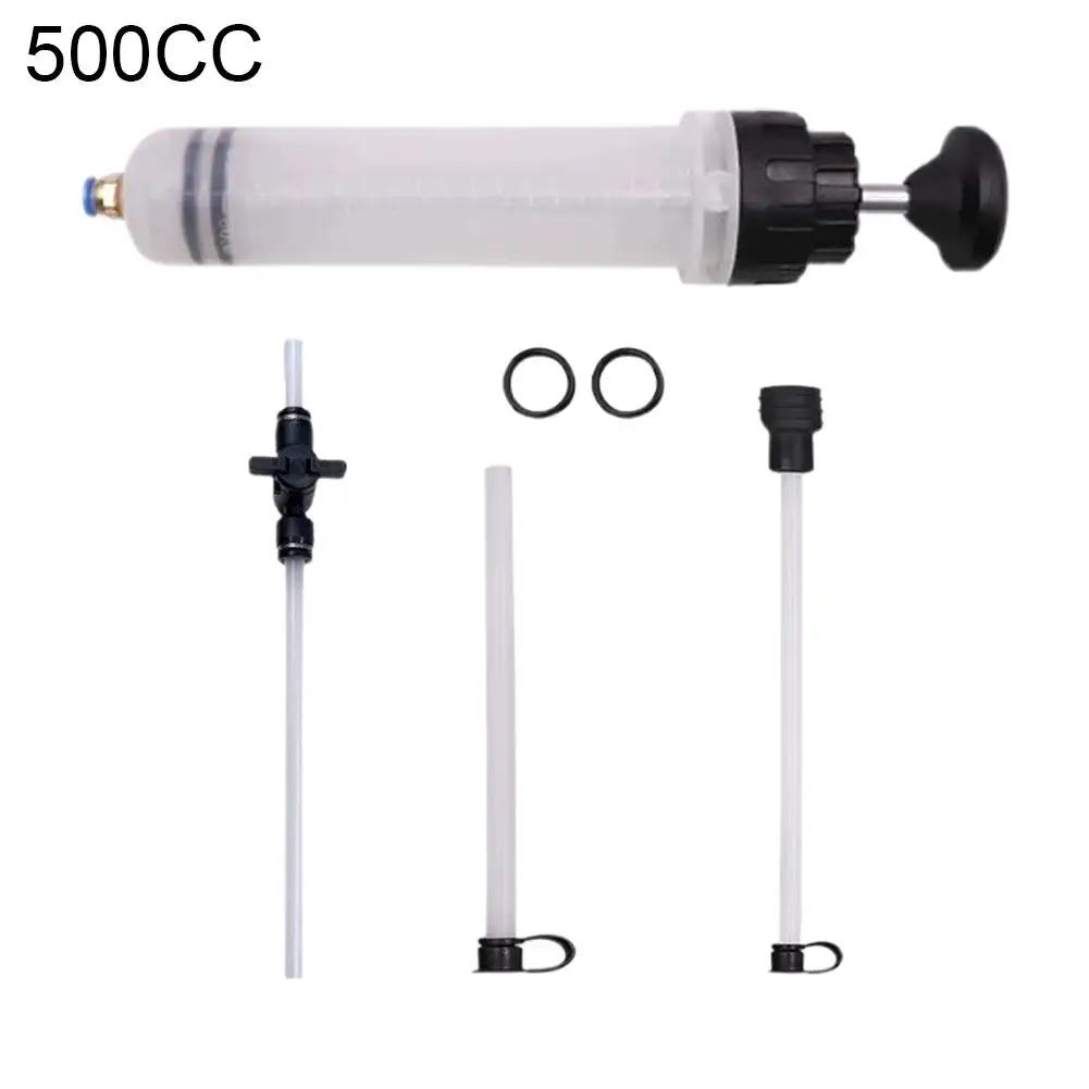 Car Oil Fluid Extractor Brake Fluid Syringe Pump Oil Transfer Pump Fuel Manual Hand Change Syringe Suction Vacuum Pump O5V4