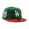 [New Era] UNDEFEATED Collaboration Los Angeles Dodgers 59FIFTY MLB COLLABO FITTED CAP GREEN LOS ANGELES DODGERS UNDFTD Undefeated LA 5950 Hat Sz 7-34