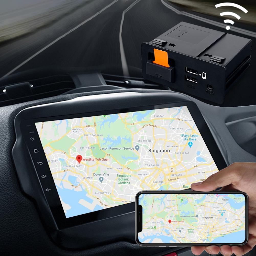 Проводной CarPlay Android Auto USB-хаб адаптер TK78-66-9U0C Комплект для дооснащения Plug and Play для Mazda 2 3 6 CX3 CX5 CX8 CX9 MX5