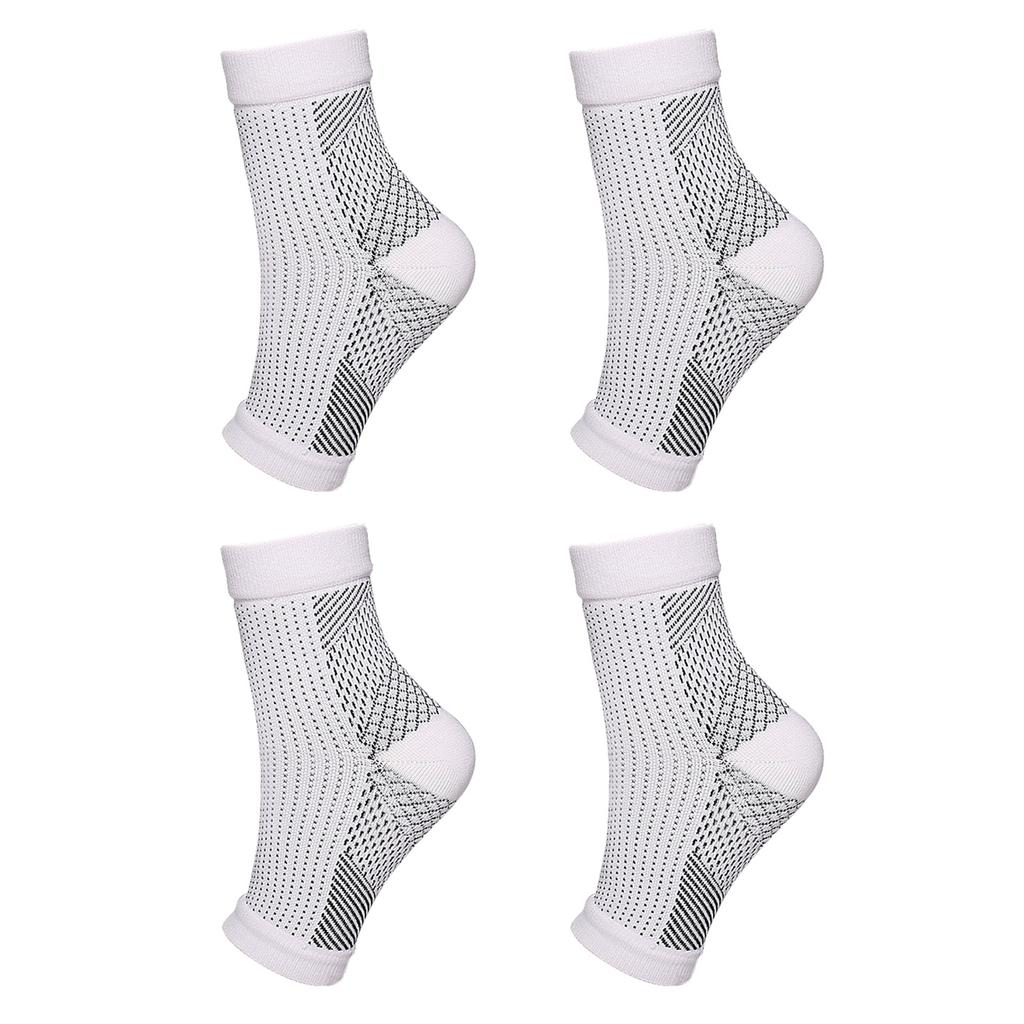 4Pcs Plantar Fasciitis Sock for Tendonitis Relief Best Compression Foot Sleeves for Plantar Fasciitis Heel Sock