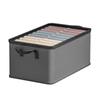 Foldable Nonwoven Fabric Storage Box Large Capacity Closets Dustproof and Moisture-proof Storage Box