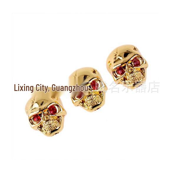 Skull Design Metal Guitar/Bass Volume Knob Cap