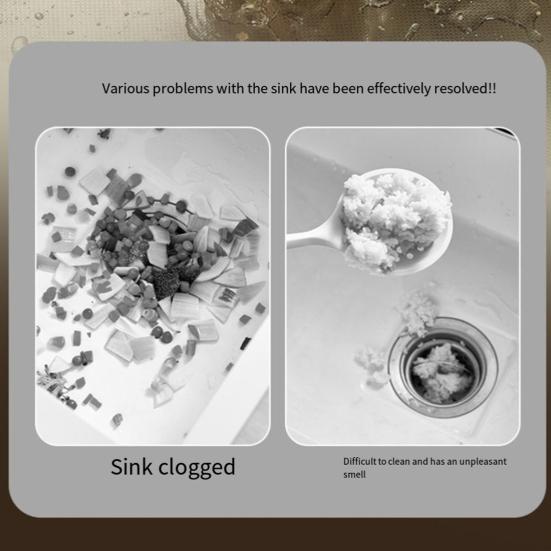 2Pcs Sink Hanging Basket BPA Free Easy To Clean Universal Simple Installation Multifunctional Removable Sink Strainer Basket