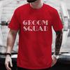 Футболка Groom Squad Best Man Team EVG Future Groom, свадебные топы для мужчин, блузки для холостяцкой вечеринки, мальчишника, футболки для жениха
