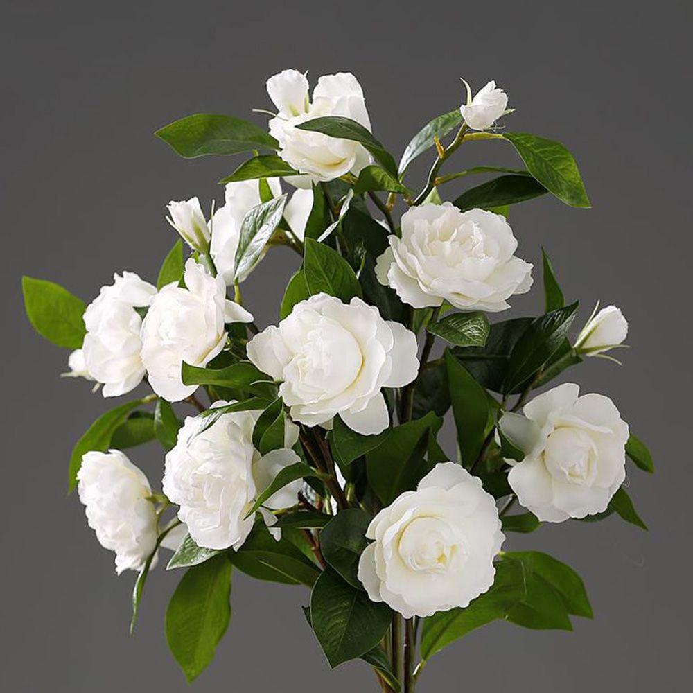Wedding Decoration Fake Plants Fake Gardenia Table Arrangement Artificial Flowers Home Decor