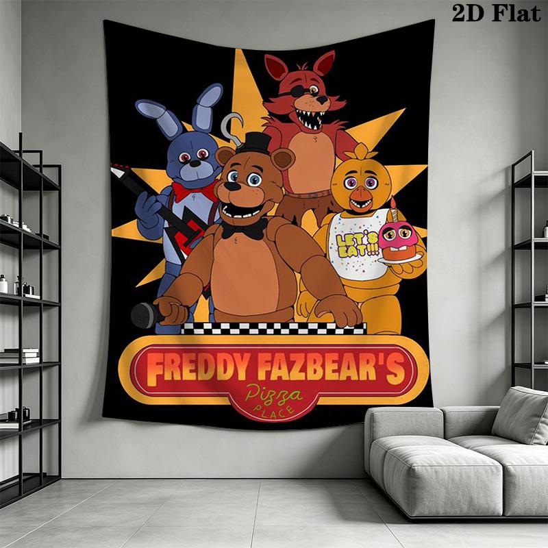 Five Nights at Freddy's Pattern Home Decor Tapestry, Wall Hanging, Decorative RV Wall Cloth.NGT0928399