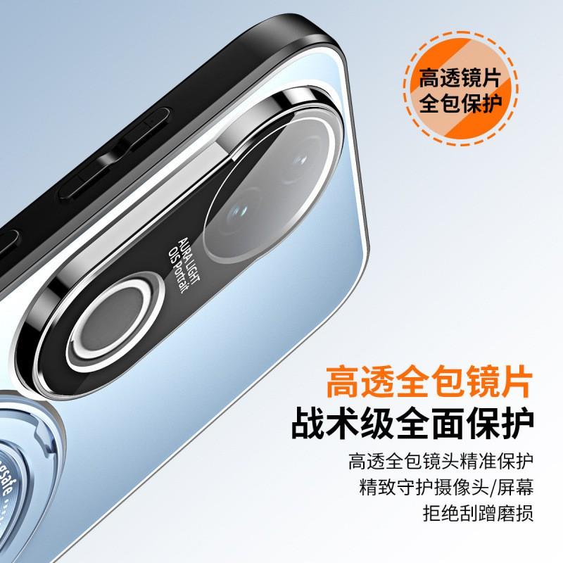 TPU Shockproof Phone Case With Kickstand Vivo S20 Pro Matte Finish Slim Design Anti-Slip Grip