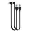 Кабель питания USB на Type-C, штекер-штекер, 10 Вт, кабель быстрой зарядки для нескольких устройств, 10-100 см