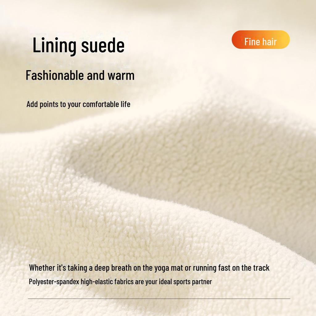 Куртка Juyitang Peach Velvet Stand Collar – теплая, плотная, с карманами одежда для йоги на осень и зиму