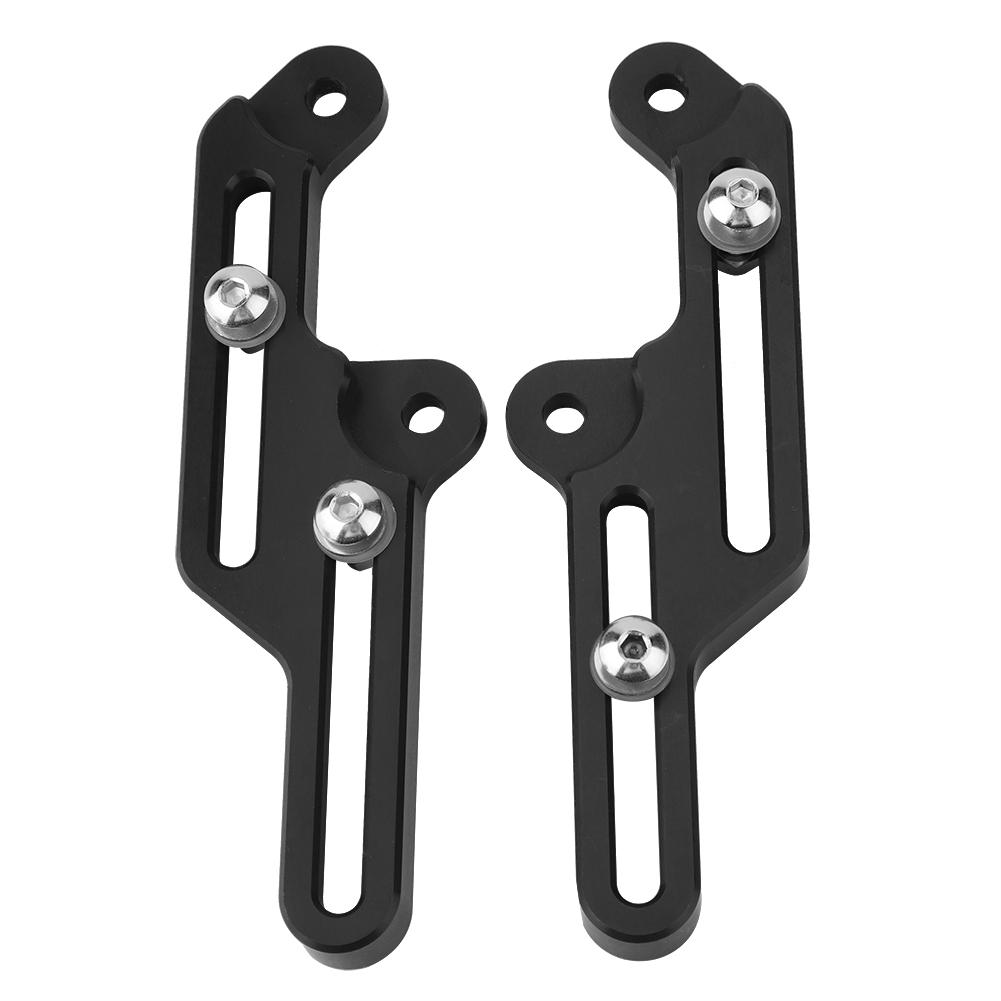 Motorcycle Windscreen Adjusters Windshield Bracket for Honda NC700X   NC750X 2012 2015(Black)