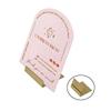 Place Card Holders Copper Table Number Stands Wedding Sign Elegant Message Name L Slant Display Stand