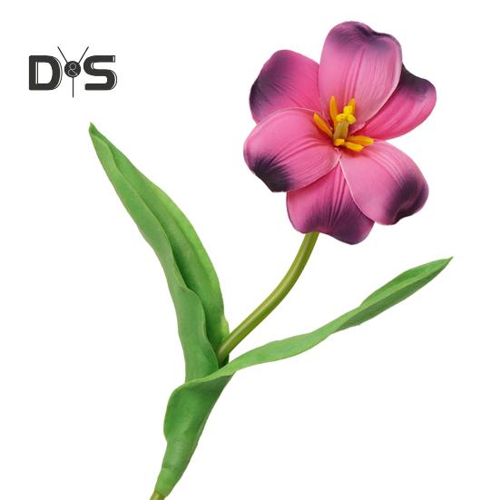 Букет из искусственных тюльпанов, реалистичные искусственные цветы, домашний декор, композиция из искусственных тюльпанов с гибкими стеблями