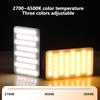 LED Camera Light Rechargeable RGB Video Light Handheld Fill Light Portable Light Panel for Photography Vlogging