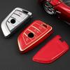 Чехол для ключей от автомобиля для BMW X1 X3 X5 X6 X7 1 3 5 6 7 серии G20 G30 G11 F15 F16 G01 G02 F48, чехол для дистанционного ключа, сумка-брелок