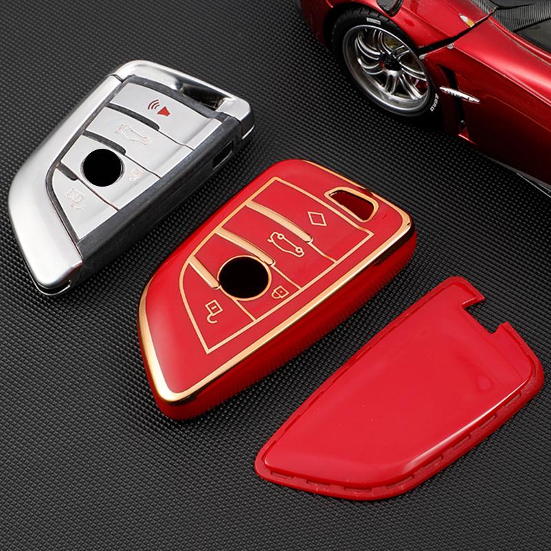 Чехол для ключей от автомобиля для BMW X1 X3 X5 X6 X7 1 3 5 6 7 серии G20 G30 G11 F15 F16 G01 G02 F48, чехол для дистанционного ключа, сумка-брелок