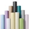 Macaron Solid Color Self-adhesive Wallpaper Stickers Bedroom Living Room Wardrobe Door Decoration Pasted Waterproof Refurbished Wallpaper