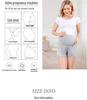 Summer Maternity Safety Leggings - Lightweight Anti-Exposure Pregnancy Shorts