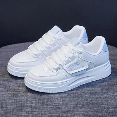 Высококачественные женские повседневные кроссовки Удобная обувь на платформе Нескользящая женская вулканизированная обувь На шнуровке Износостойкая женская обувь