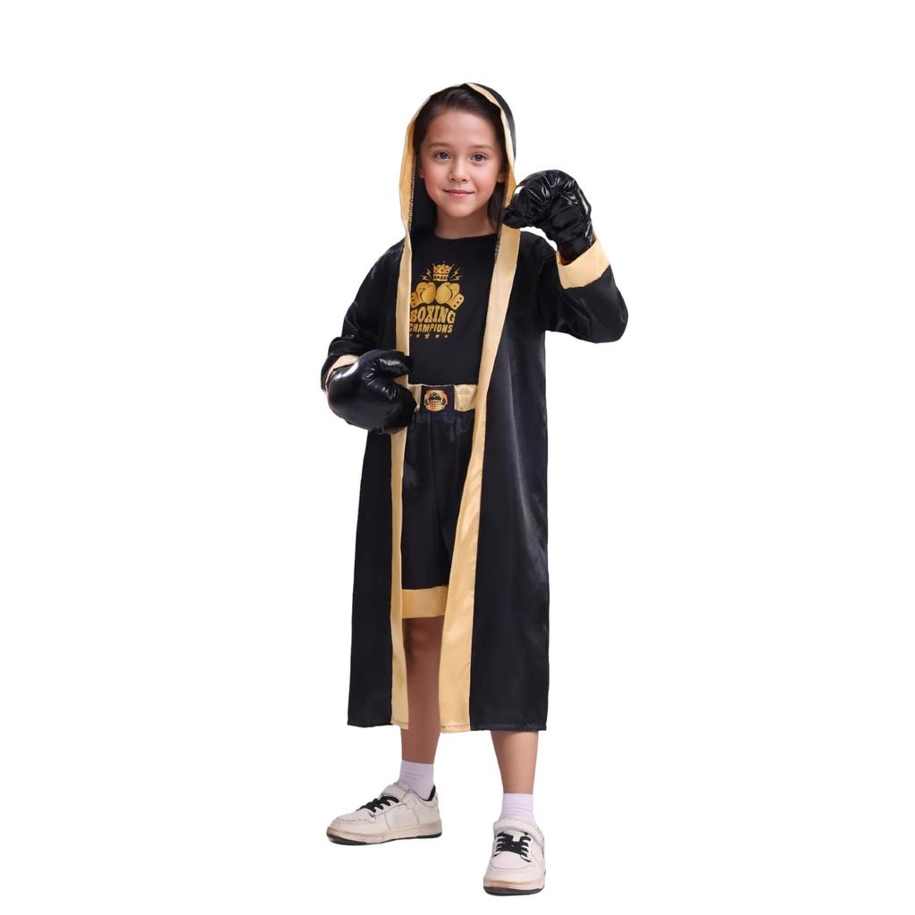 Cosplay new children's boxer boxing champion role-playing suit halloween party sports themed dress-up costume