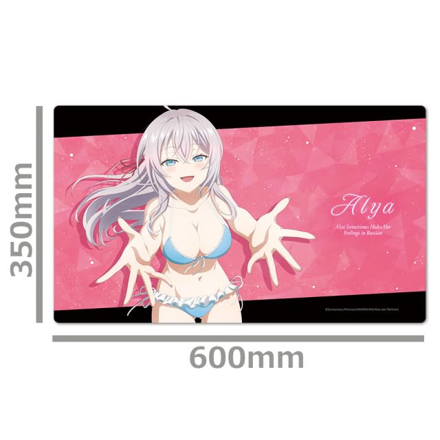 Next Door Who Sometimes Whispers In Russian Character Rubber Mat Arya Swimsuit Arya-san Ver.2