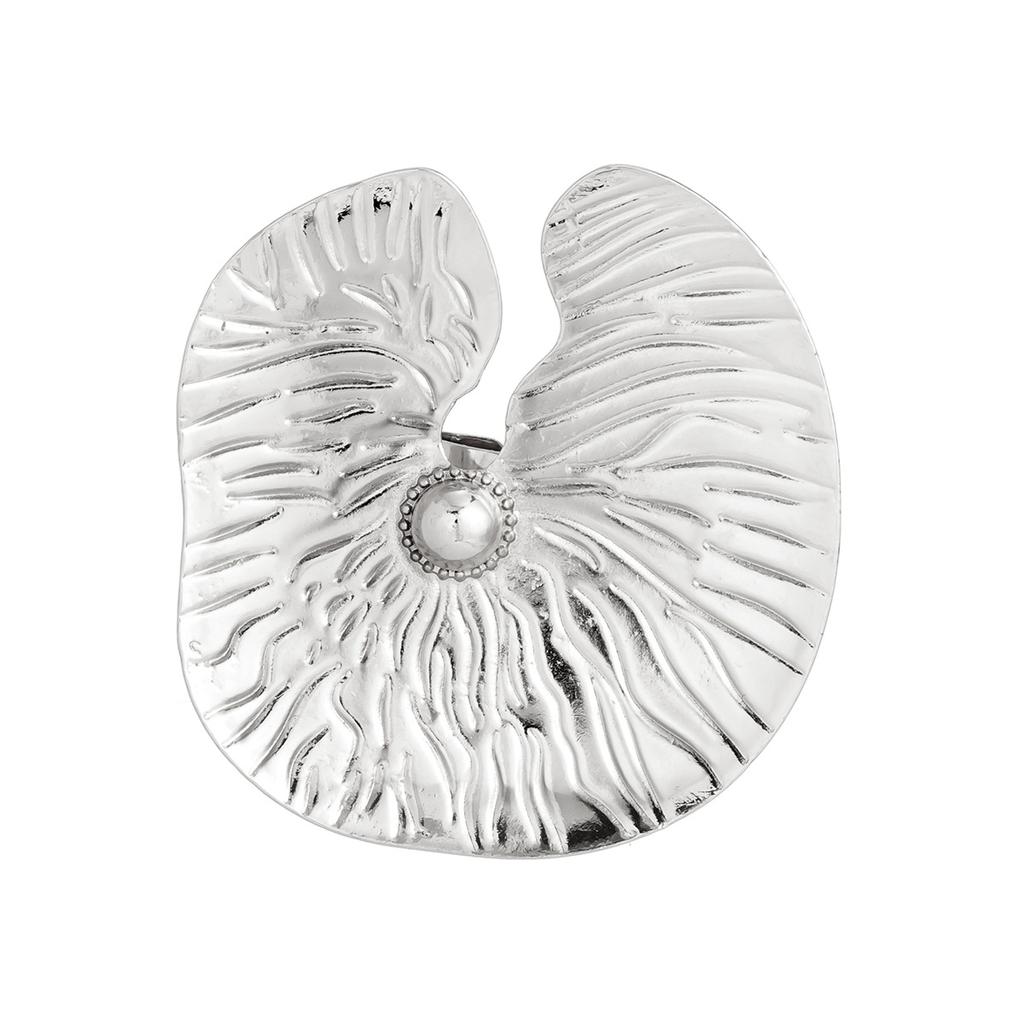 Преувеличенные панк-женские ретро-кольца цвета: золото, серебро, металлические украшения, геометрические оборки, большие листья, большое кольцо для женщин, модные Anillos