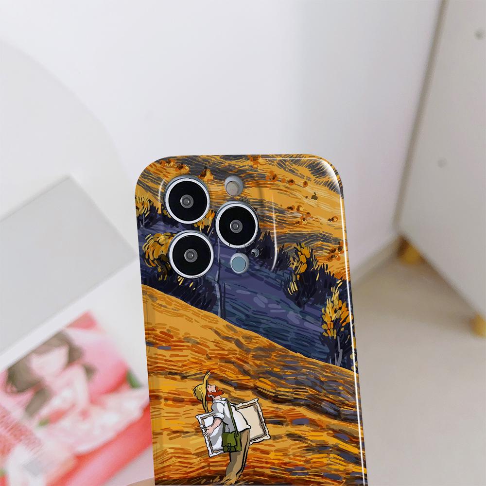 Все включено Чехол для телефона с пленкой Мультяшный модный дизайн Жесткий чехол Полная защита Защитный чехол для камеры для Samsung Xiaomi Poco Redmi Infinix Tecno