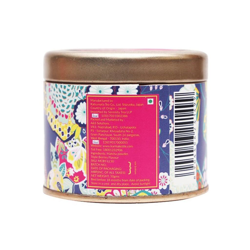 Matcha Tea with Berries (50 G), Matcha Berry, Karma Kettle