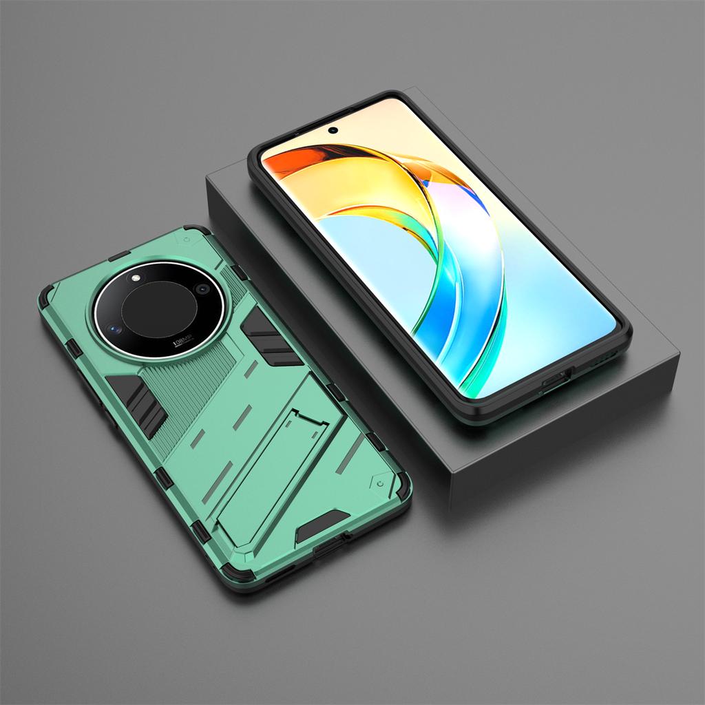For Honor X9B X 9B Case Shockproof Hard Armor Stand Phone Case Back Cover