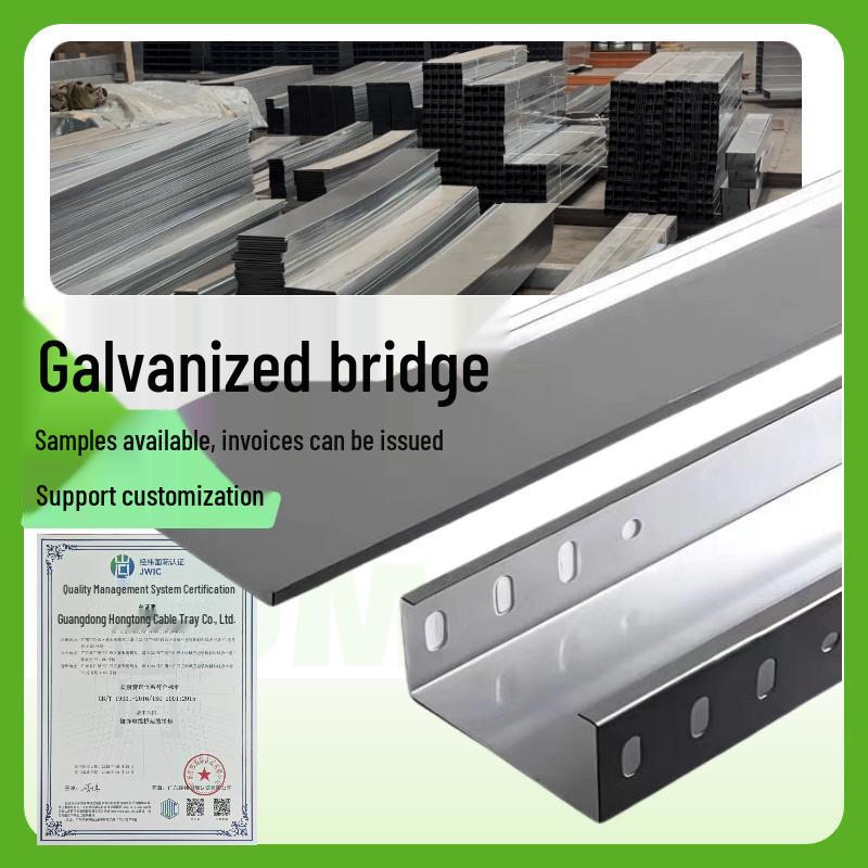Galvanized Fireproof Stainless Steel Photovoltaic Anti-Corrosion Cable Tray Aluminum Alloy Wireway