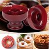 1Pc Donuts Maker Mold Food Grade Plastic Doughnuts Maker Cutter Fondant Decor Cake Bread Desserts Bakery Moulds