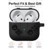 Silicone Earphone Cover For Airpods 4 3 with Keychain Games Console Cover Dustproof Gamepad Case for AirPods Pro 2 1 Accessories