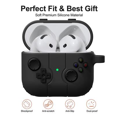 Чехол для AirPods Pro 3D Мультяшный Игровой Контроллер Чехол для Наушников для Apple AirPods Pro 2 Зарядный Бокс Чехол для Наушников для Airpods 4