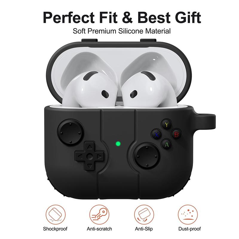 Чехол для AirPods Pro 1 2 Чехол Защитная крышка 3D Мультяшный Игровой Чехол для Apple Airpods 4 3 Крышка Силиконовый Чехол для Наушников Аксессуары