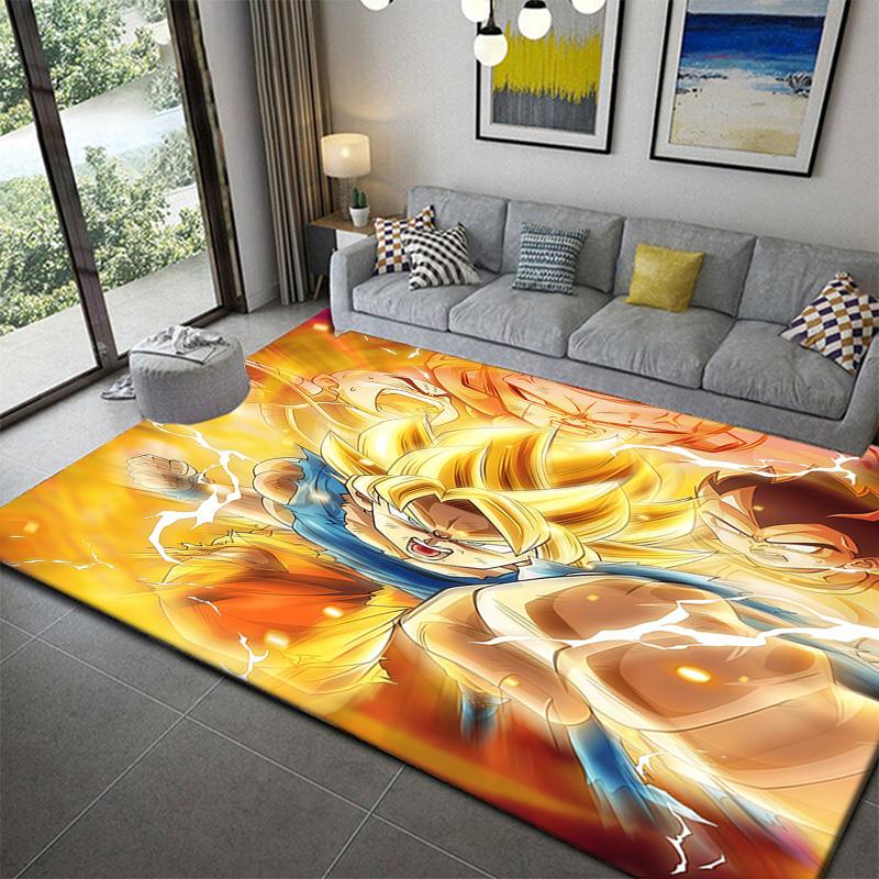 Dragon Ball Cell Villain Printed Bedroom Ruganime soft washable cartoon floor carpet