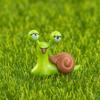 Арт Миниатюры Фигурки Мультяшная Модель Животного Поделки Скульптура Улитки Сад