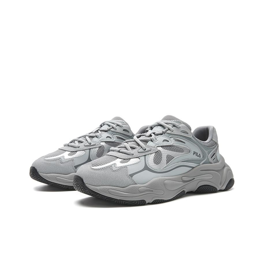 Fila Mars 4 Fashion Простые Высококлассные Личность Тренд Классические Ретро Спортивные Повседневные Универсальные Удобные Туфли Мужские Кроссовки Серый F12M542103FHN