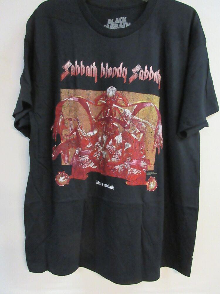 BLACK SABBATH OFFICIAL MERCH BLOODY ALBUM BAND CONCERT MUSIC EXTRA LARGE Unisex T-Shirt