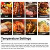 Kitchen Cooking Grill Smoker Meat Thermometer with Probe & Timer Temperature Alarm Thermometer New