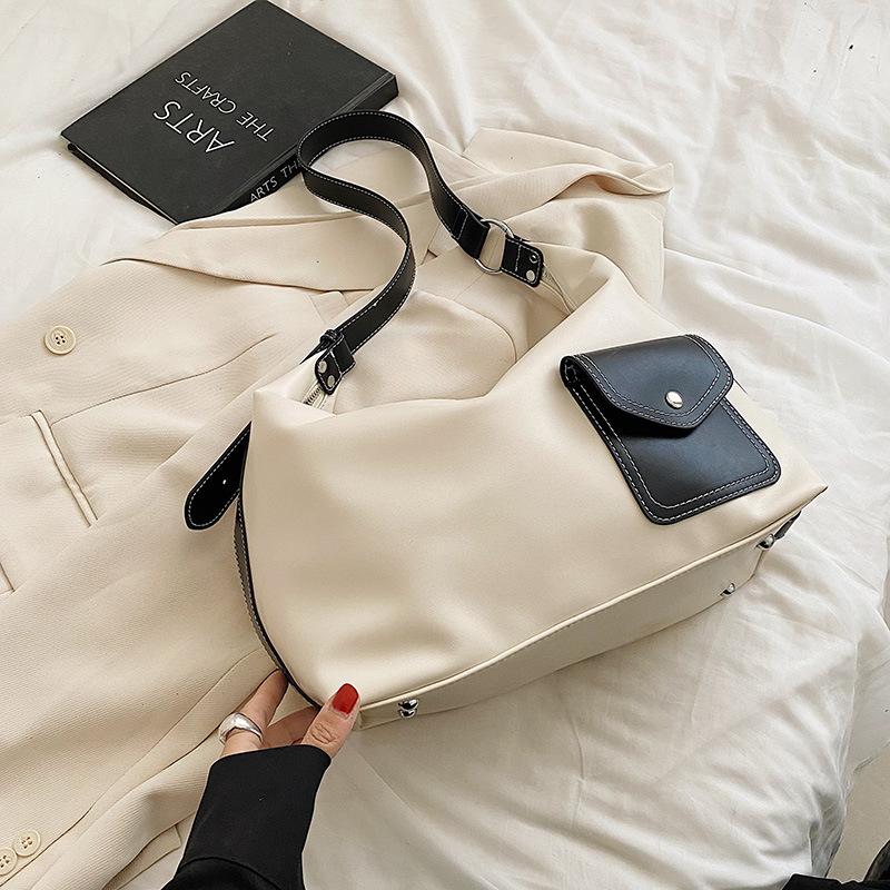 Women Elegant Underarm Bags New Summer PU Leather All-match Women Messenger Bag Korean Style Casual Shoulder Bag