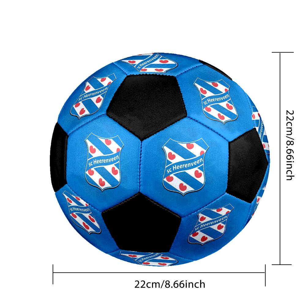 РАЗМЕР 5 Футбольный мяч SC Heerenveen Цветной Для всех возрастов Машинная строчка ПВХ Готов к соревнованиям Прочный Высокий отскок