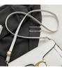Trendy Retro Metal Design Versatile Shoulder Bag for Women