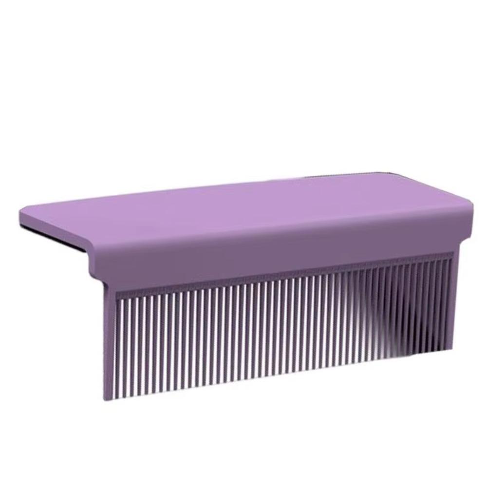 Clip On Hair Flat Iron Comb Lightweight Hair Slit Comb  for Flat Ironing Hair Attachment