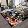 Retro KISS Rock Band Carpet Rug for Home Living Room Bedroom Playroom Sofa Kitchen Doormat Decor,Kid Area Rug Non-slip Floor Mat