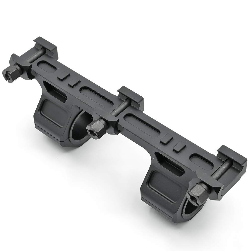 Хороший продукт, сверхточное крепление для прицела, удлиненный тип, совместимое с рельсой 20 мм, металлический прицел BK черного цвета 1 [тип GEISSELE] (совместимый диаметр дюйм/30мм)