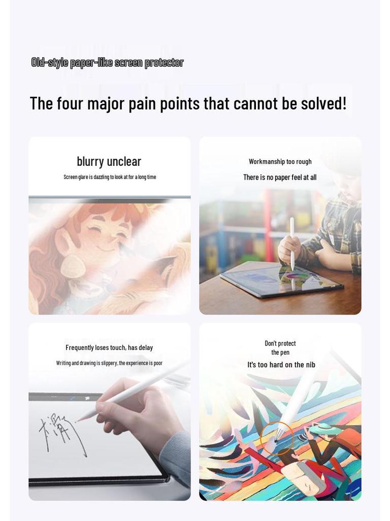 Huawei & Honor MatePad 12.2" and 11.5s Paper-like Film: High-Definition Writing & Painting Screen Protector